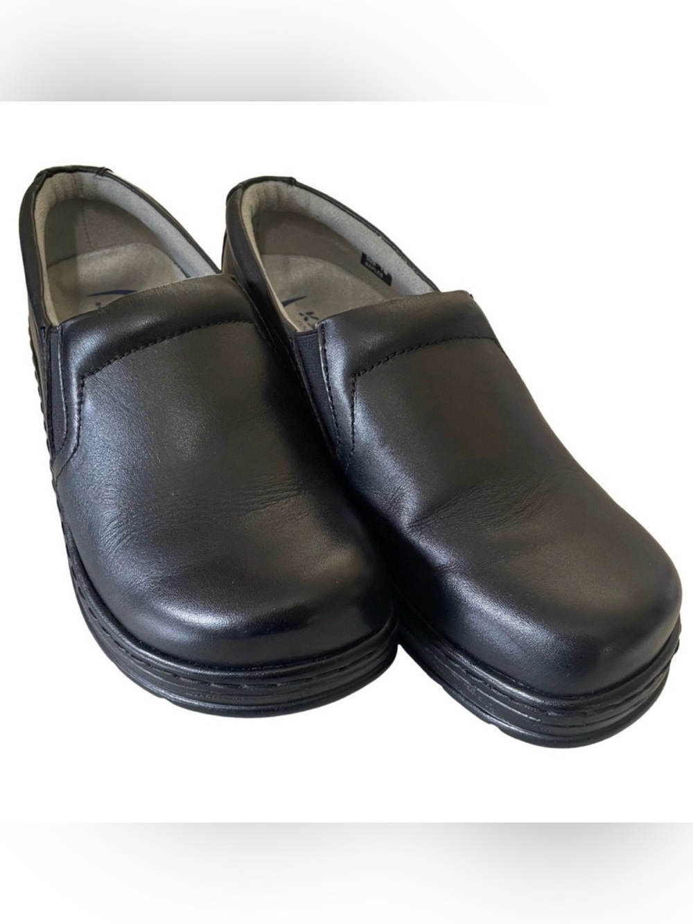 Klogs Naples Black Loafers Slip-Ons Comfortable Nursing Durable